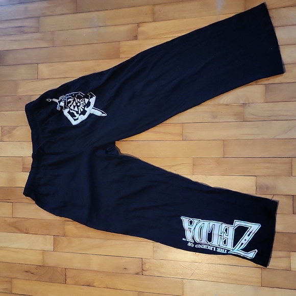 zelda Pants Mens Smallmedium Zelda Vintage Pajama Comfy Bottoms